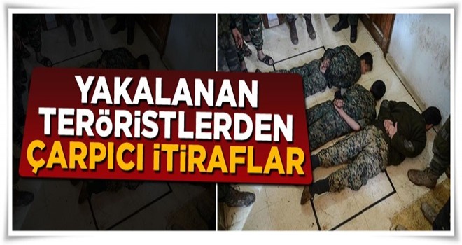 Burseya Dağı'nda yakalanan teröristlerden çarpıcı itiraflar