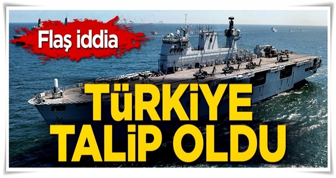 ''İngiliz gemisi 'HMS Ocean'a Türkiye talip oldu''