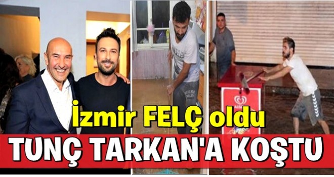 İzmir'de yağış nedeniyle hayat felç oldu, vatandaş isyan etti! Bu sırada Tunç Soyer İstanbul'da konserdeydi!..