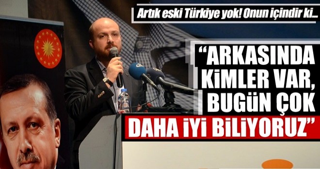 Malatya'da konuşan Bilal Erdoğan,