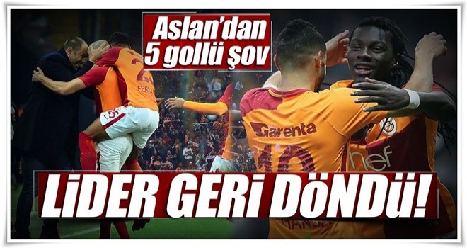 Lider geri döndü! 5-1