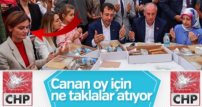 Canan Kaftancıoğlu iftar sofrasında