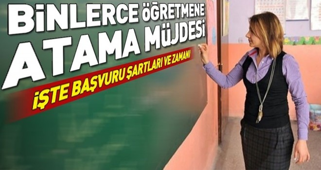 MEB'den binlerce öğretmene atama müjdesi! Sözleşmeli öğretmen atamaları ne zaman? .