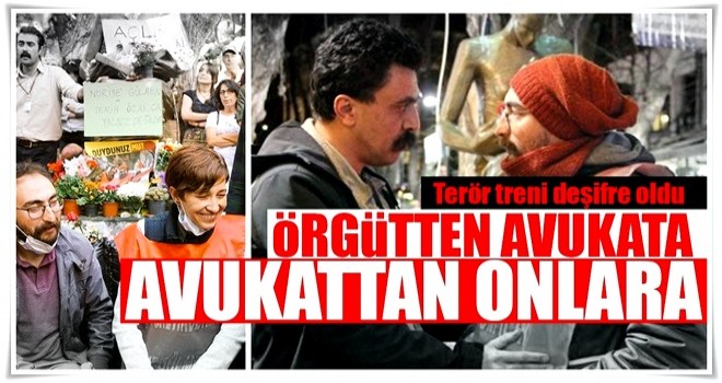 Örgütten avukata, avukattan Gülmen'e!