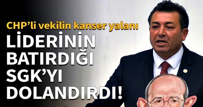 Liderinin batırdığı SGK'yı dolandırdı!