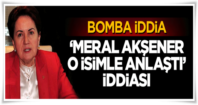 'Meral Akşener Metin Feyzioğlu ile anlaştı' iddiası