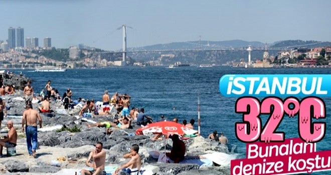 İstanbul'da deniz keyfi