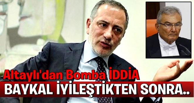 Fatih Altaylı'dan Deniz Baykal bombası