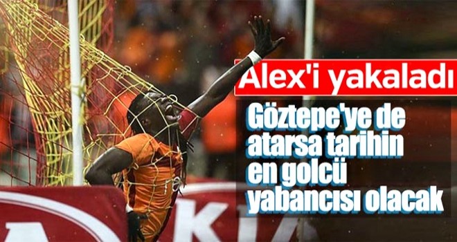 Gomis, Alex'in rekorunu egale etti