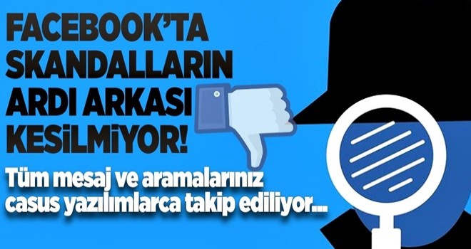 Facebook sms ve arama kayıtlarımızı da depolamış! .