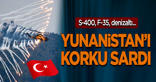 Yunanistan'ı Türkiye korkusu sardı