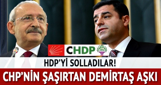 CHP'liler Demirtaş'la HDP'liler'den daha fazla görüşmüş