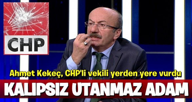 Ahmet Kekeç, CHP'li vekili yerden yere vurdu