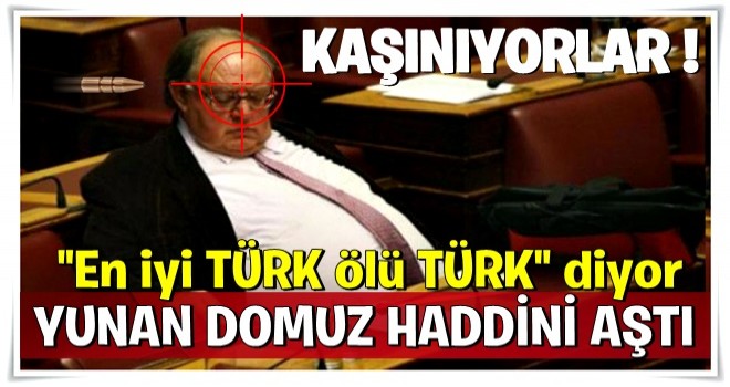 Haddini aşan sözler! 'İyi Türk sadece ölü Türk'tür'