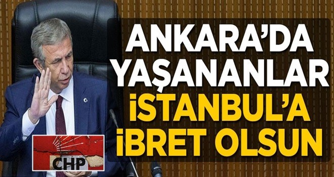 Ankara’nın hali İstanbul’a ibret olsun!