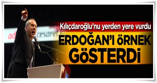 Erdoğan'ı örnek gösterdi, Kılıçdaroğlu'nu yerden yere vurdu