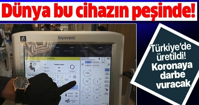 Son dakika: Bakan Varank açıkladı: Dünya yerli ve milli yoğun bakım solunum cihazının peşinde!