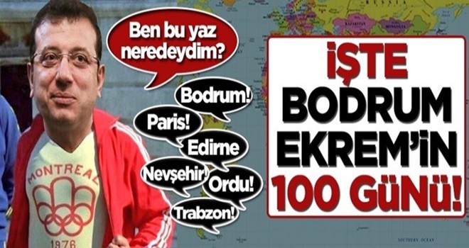 İşte Bodrum Ekrem’in 100 günü!