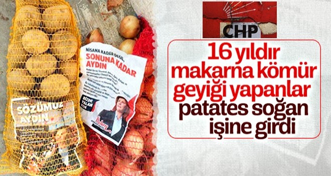 Aydın'da da patates-soğanlı seçim çalışması