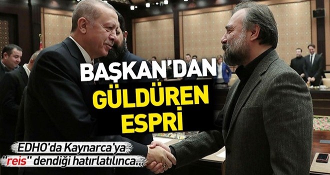 Başkan Erdoğan'dan Oktay Kaynarca'ya