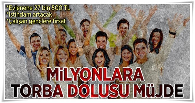 Milyonlarca kişiyi ilgilendiriyor… Peş peşe müjde!