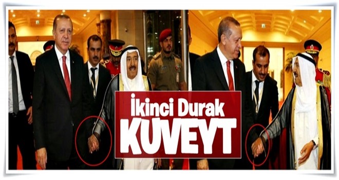 Cumhurbaşkanı Erdoğan Kuveyt'te