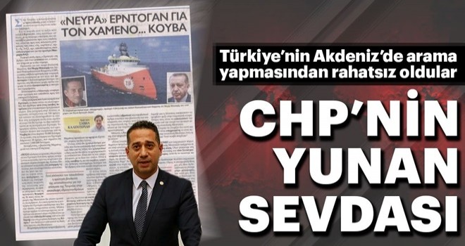 CHP'nin Yunan sevdası