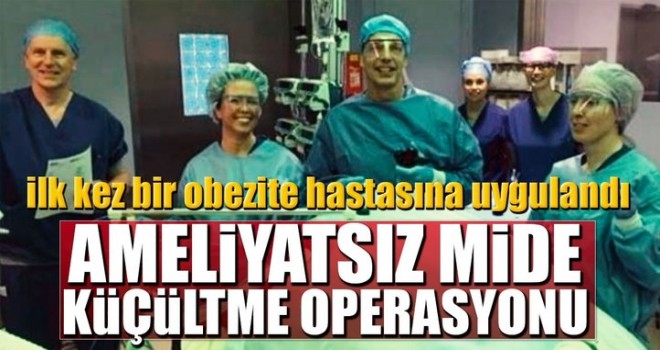 Ameliyatsız mide küçültme operasyonu