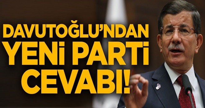 Ahmet Davutoğlu parti kurma iddialarına yanıt vermedi