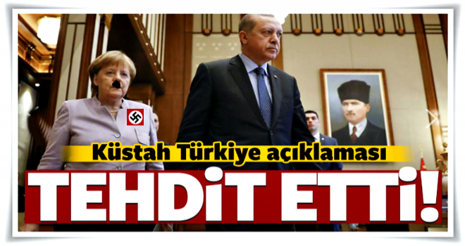 Merkel'den flaş Türkiye açıklaması! Tehdit etti