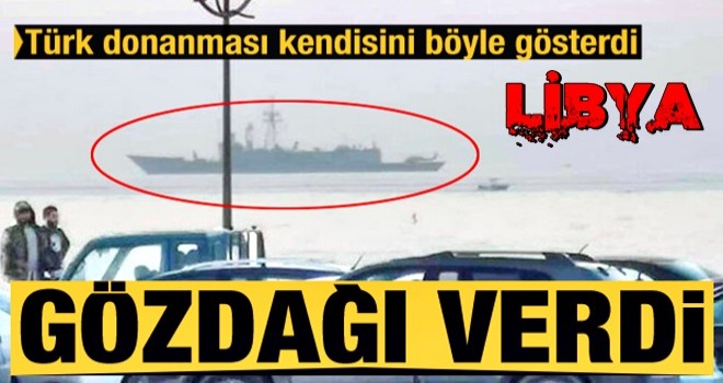 Türk donanması kendisini böyle gösterdi! Gözdağı verdi