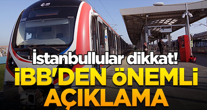 Ulaştırma Bakanlığı'ndan ücretsiz ring seferleri açıklaması