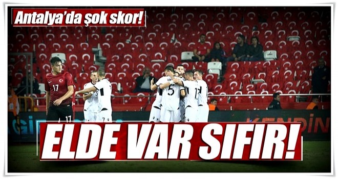 Elde var sıfır! 2-3