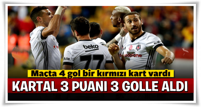 Beşiktaş deplasmanda Göztepe'ye 3 attı