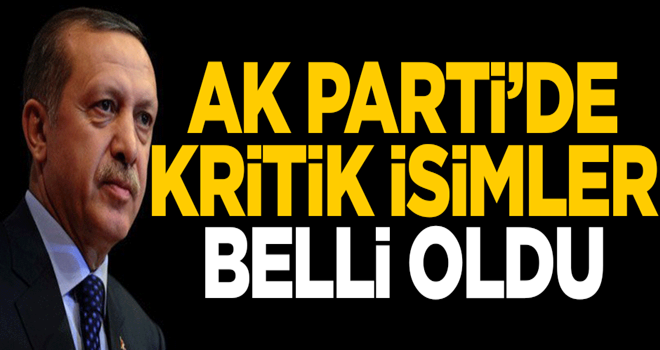 AK Parti'de ittifak çalışmalarını yönetecek kritik isimler belli oldu