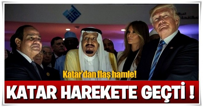 Katar harekete geçti!