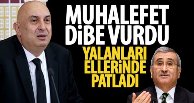 Muhalefetin yalanları ortaya çıktı!