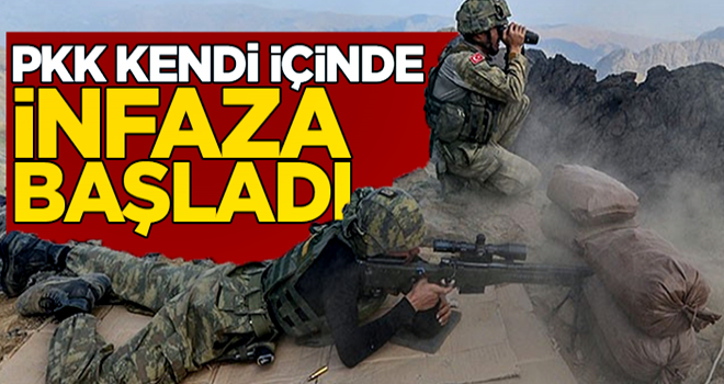 Mehmetçik'ten korkan PKK, kendi içinde infaz ediyor