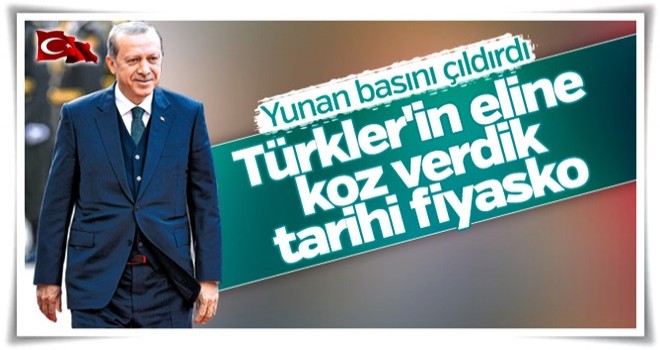 Erdoğan'ın sözleri Yunan medyasına damgasını vurdu