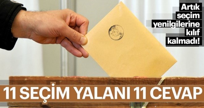 AK Parti'den 11 seçim yalanına 11 cevap!