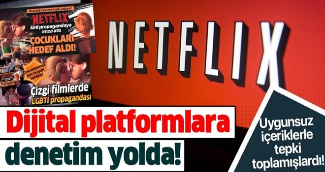 Netflix ve diğer dijital platformlar RTÜK denetiminden geçecek .