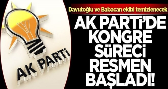 AK Parti’de kongre süreci resmen başladı