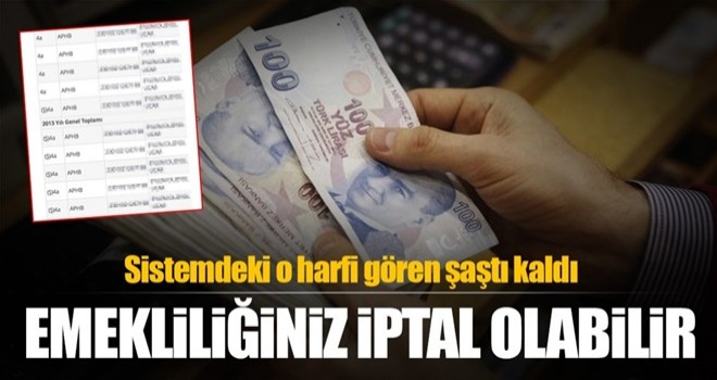 SGK'dan şüpheli emekliliğe büyük takip