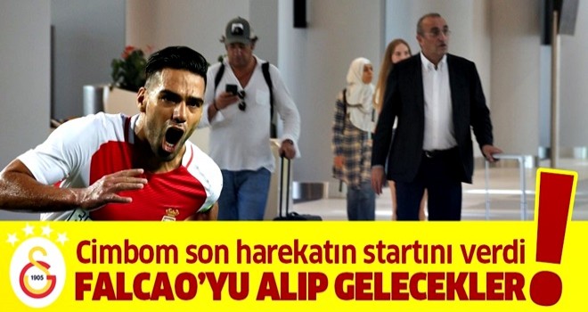 Galatasaray Falcao transferinde son harekatın startını verdi!