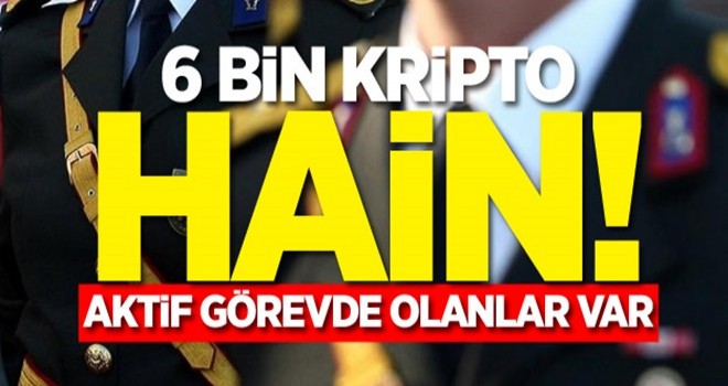 6 bin kripto hain! Aktif görevde olanlar var