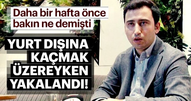 ‘Anaparayı ödeyecek güçteyiz’ dedikten sonra kaçmaya çalıştı… Gözaltına alındı!