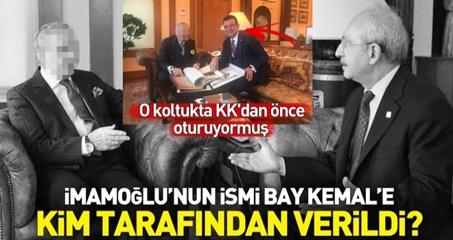 Ekrem İmamoğlu'nun ismi Kılıçdaroğlu'na Koç ailesi tarafından mı verildi? .