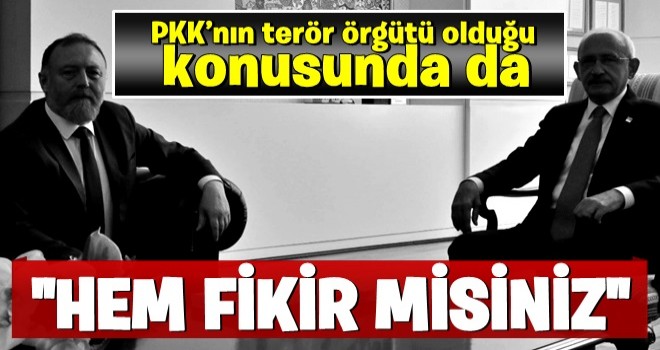 PKK’nın terör örgütü olduğu konusunda da hem fikir misiniz???