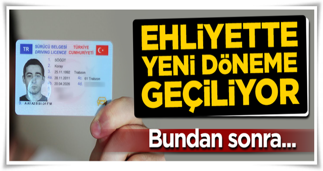 Direksiyon sınavlarında 'tablet' dönemine geçiliyor