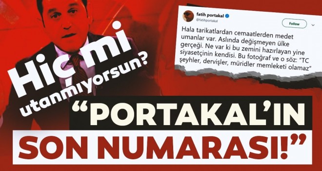 CHP’lilerin din adamlarıyla iftar yapmasına sesini çıkarmayan FOX TV sunucusu Fatih Portakal’dan skandal tweet .